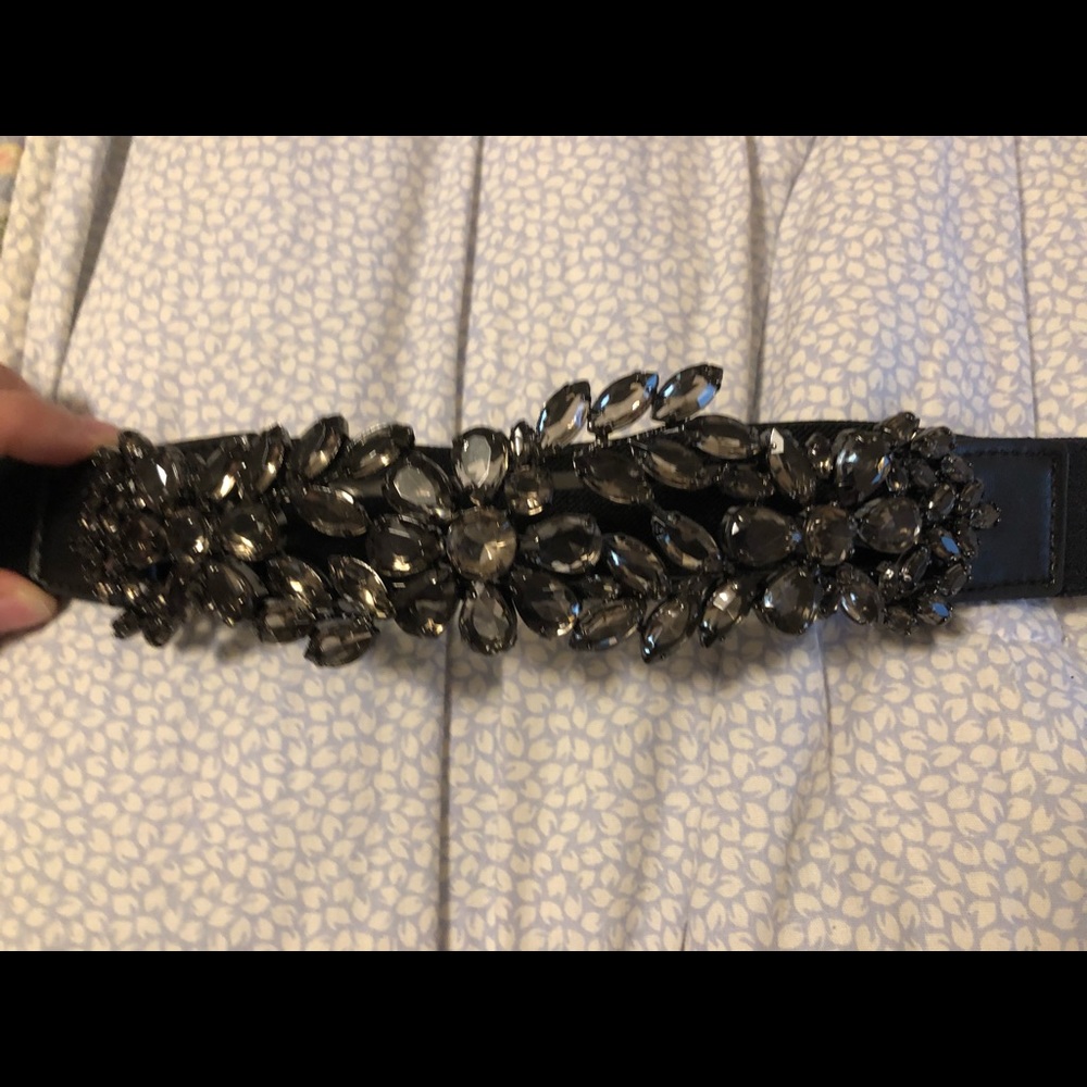 Jeweled BCBG belt